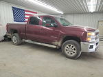 2015 Chevrolet Silverado K2500 Heavy Duty Lt Burgundy vin: 1GC1KVE8XFF644590