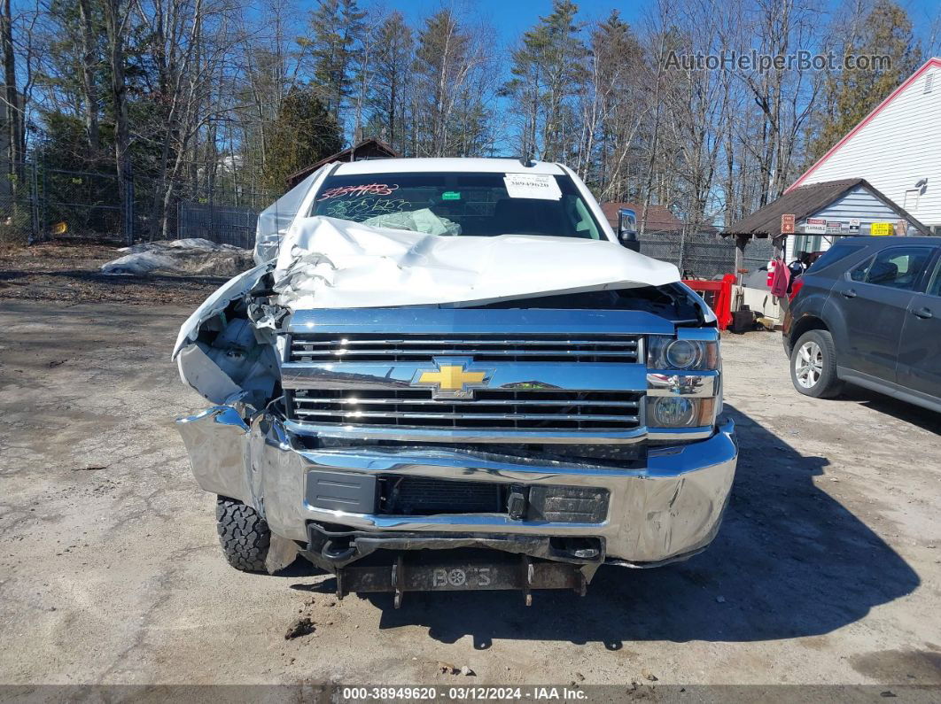 2016 Chevrolet Silverado 2500hd Lt White vin: 1GC1KVE8XGF230789