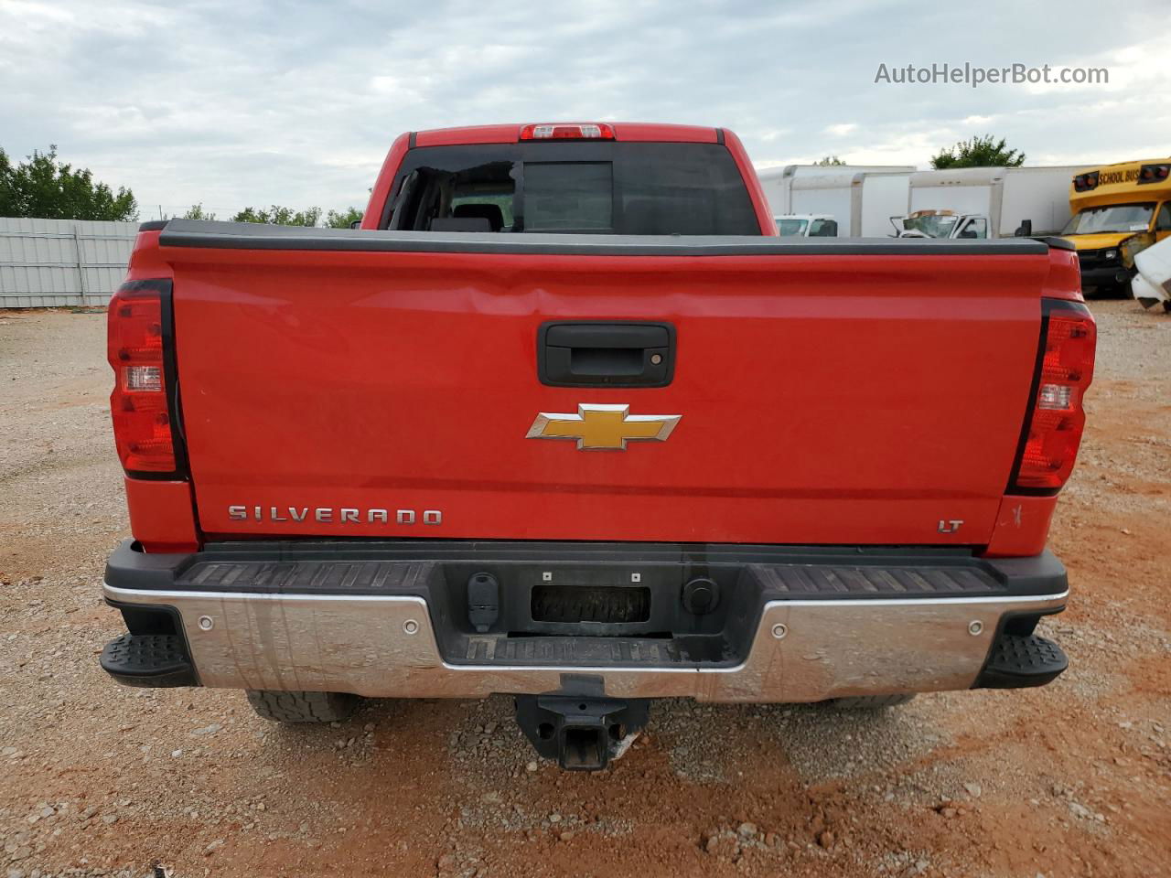 2018 Chevrolet Silverado K2500 Heavy Duty Lt Red vin: 1GC1KVEG1JF139215