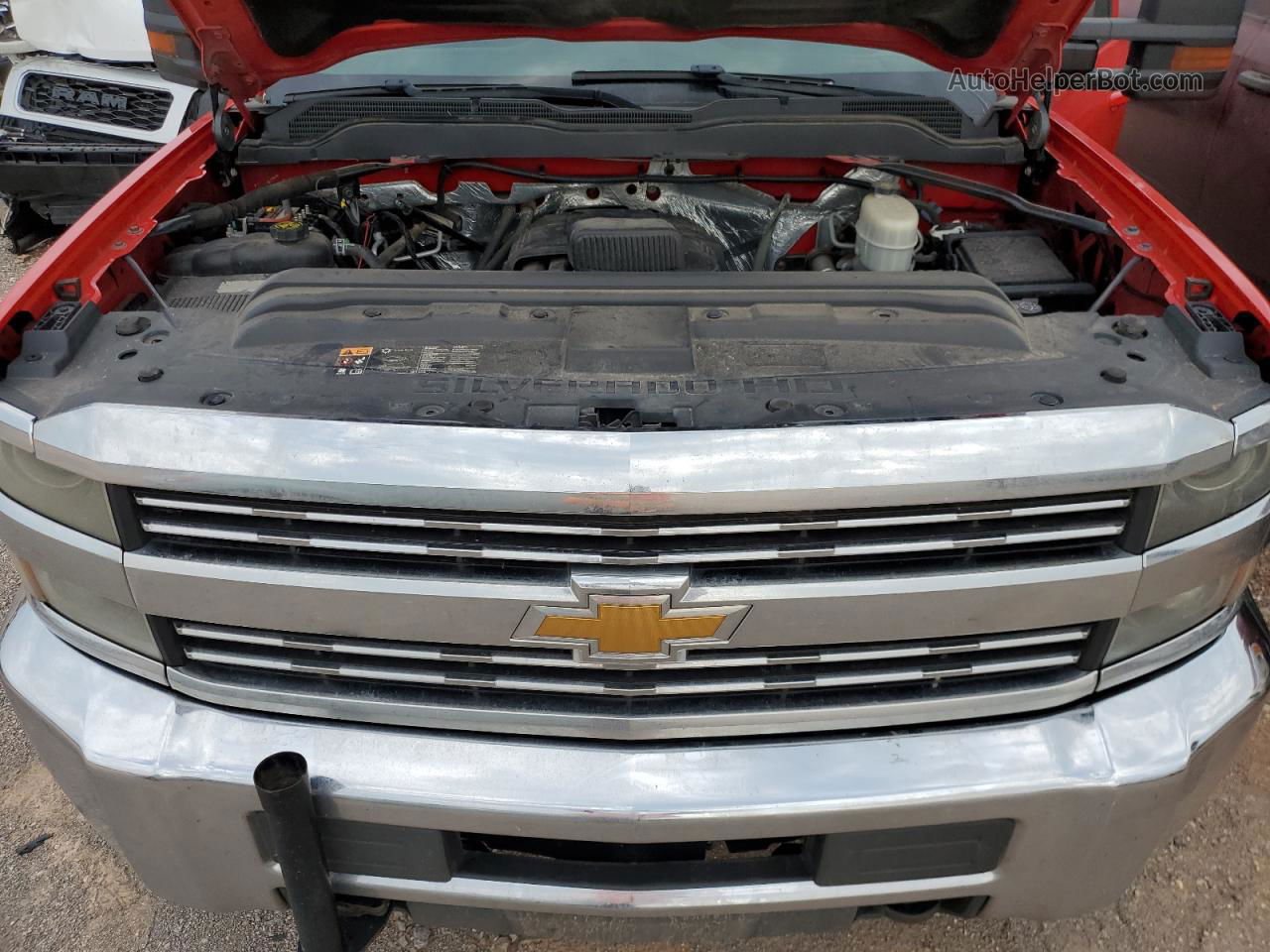 2018 Chevrolet Silverado K2500 Heavy Duty Lt Red vin: 1GC1KVEG1JF139215