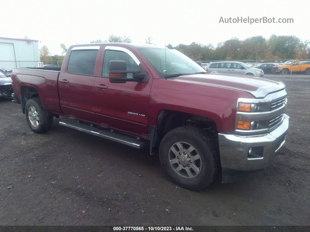 2015 Chevrolet Silverado 2500hd Lt Red vin: 1GC1KVEG2FF636359