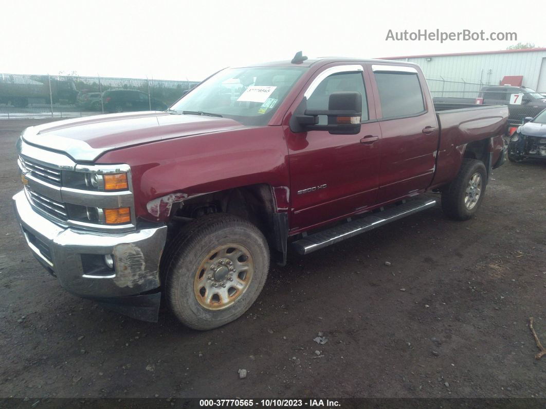 2015 Chevrolet Silverado 2500hd Lt Red vin: 1GC1KVEG2FF636359