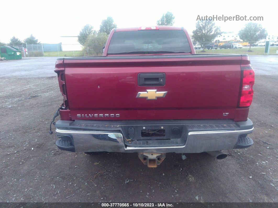 2015 Chevrolet Silverado 2500hd Lt Red vin: 1GC1KVEG2FF636359