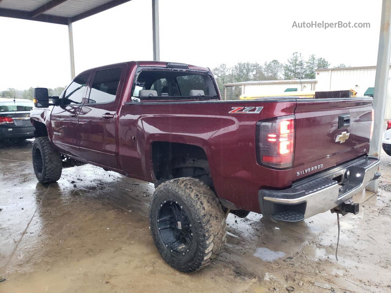 2016 Chevrolet Silverado K2500 Heavy Duty Lt Burgundy vin: 1GC1KVEG2GF280691