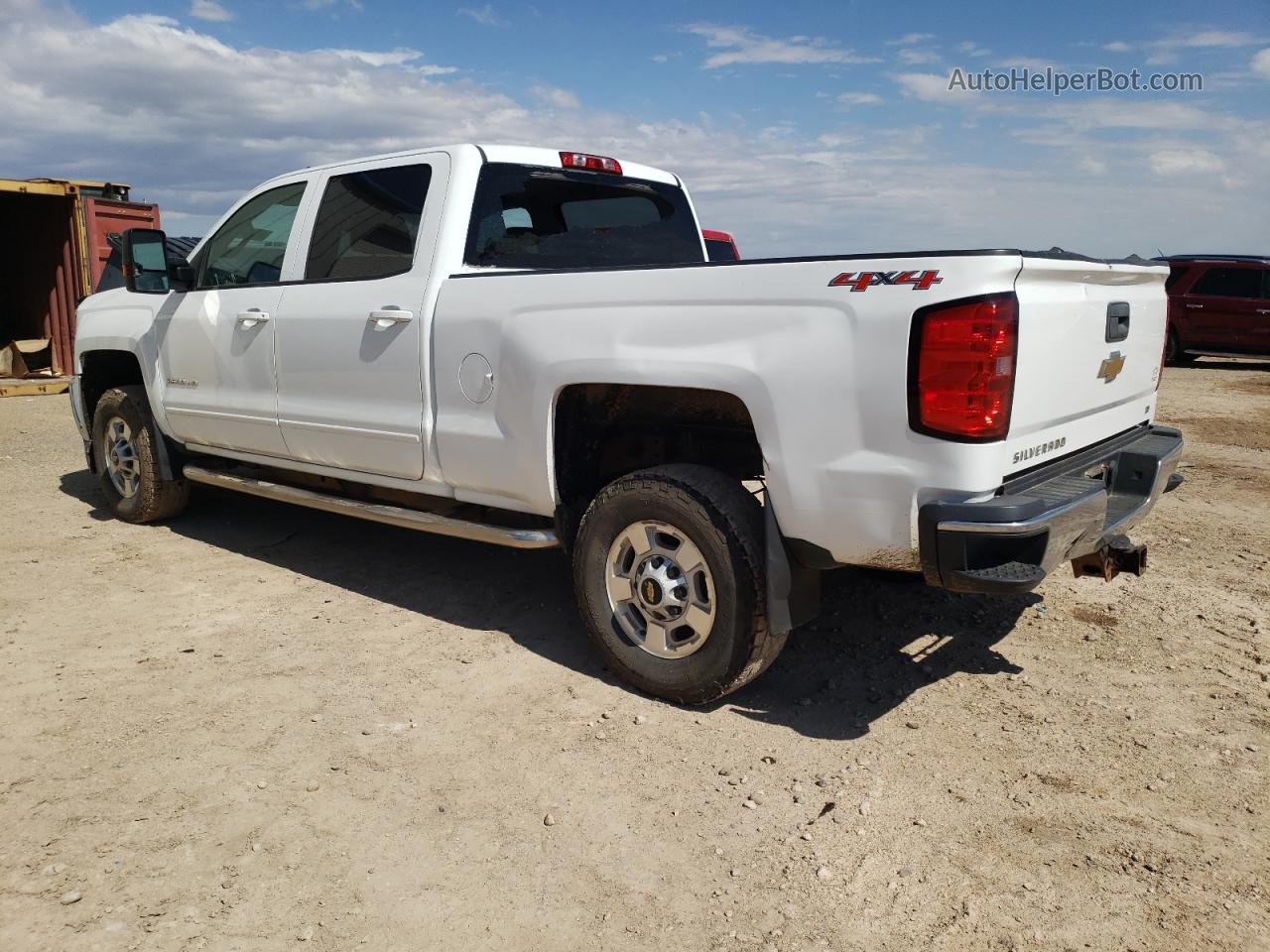 2015 Chevrolet Silverado K2500 Heavy Duty Lt White vin: 1GC1KVEG3FF637696