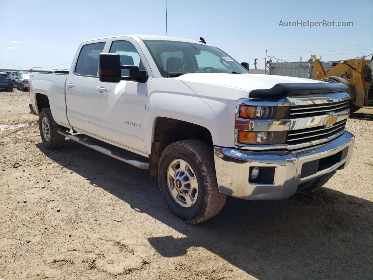 2015 Chevrolet Silverado K2500 Heavy Duty Lt White vin: 1GC1KVEG3FF637696