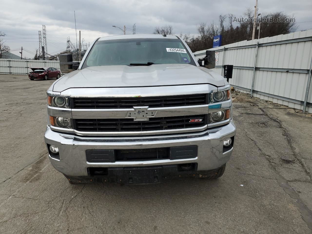 2016 Chevrolet Silverado K2500 Heavy Duty Lt Silver vin: 1GC1KVEG3GF204249