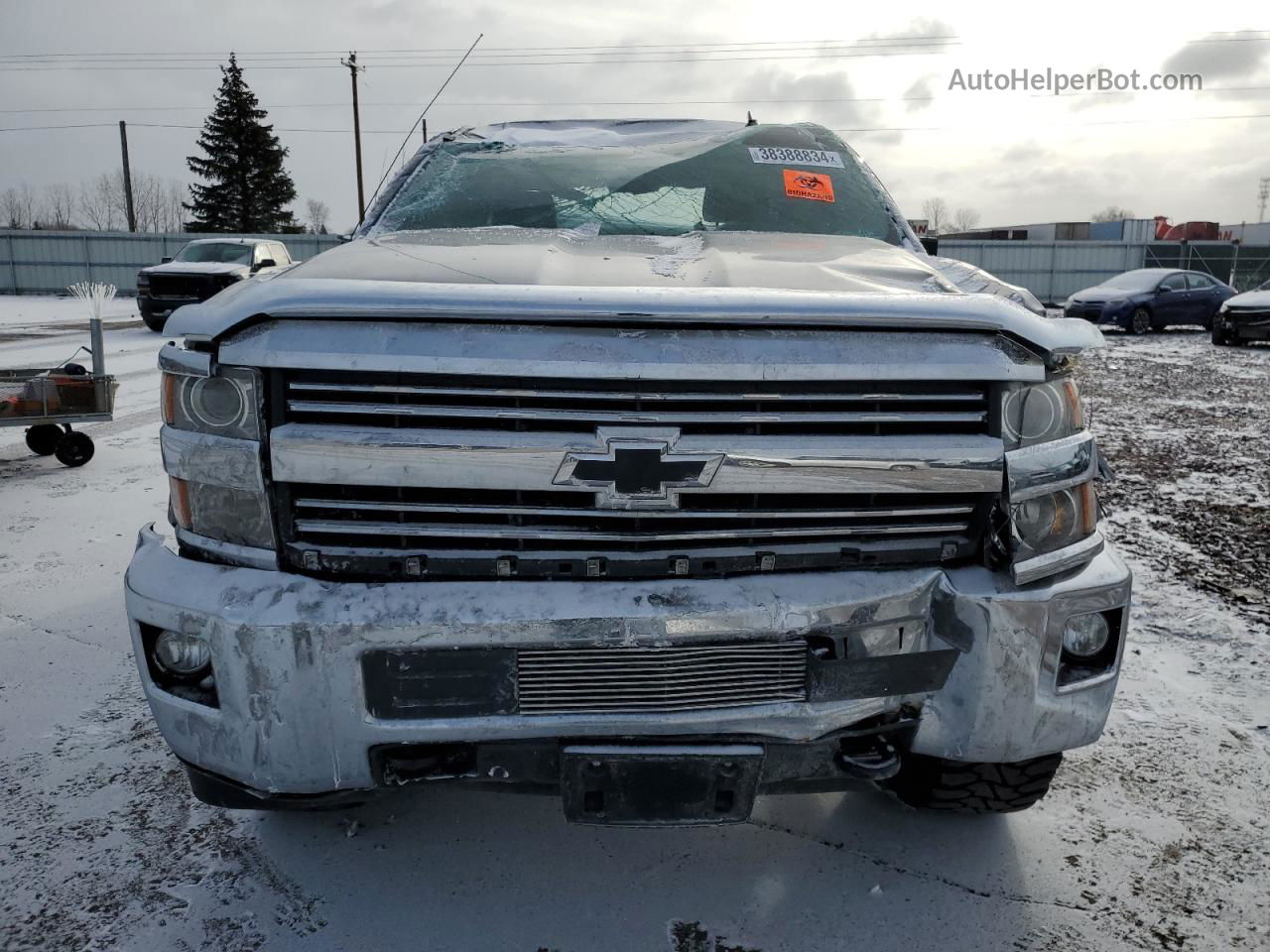 2016 Chevrolet Silverado K2500 Heavy Duty Lt Blue vin: 1GC1KVEG6GF113010