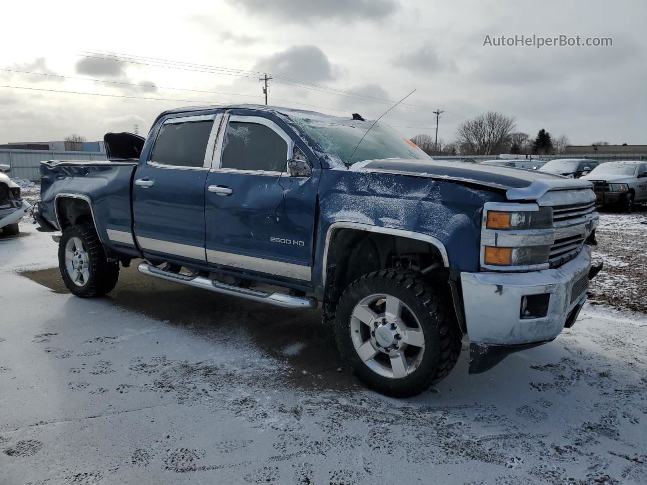 2016 Chevrolet Silverado K2500 Heavy Duty Lt Blue vin: 1GC1KVEG6GF113010