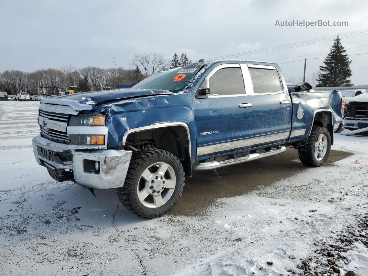 2016 Chevrolet Silverado K2500 Heavy Duty Lt Blue vin: 1GC1KVEG6GF113010