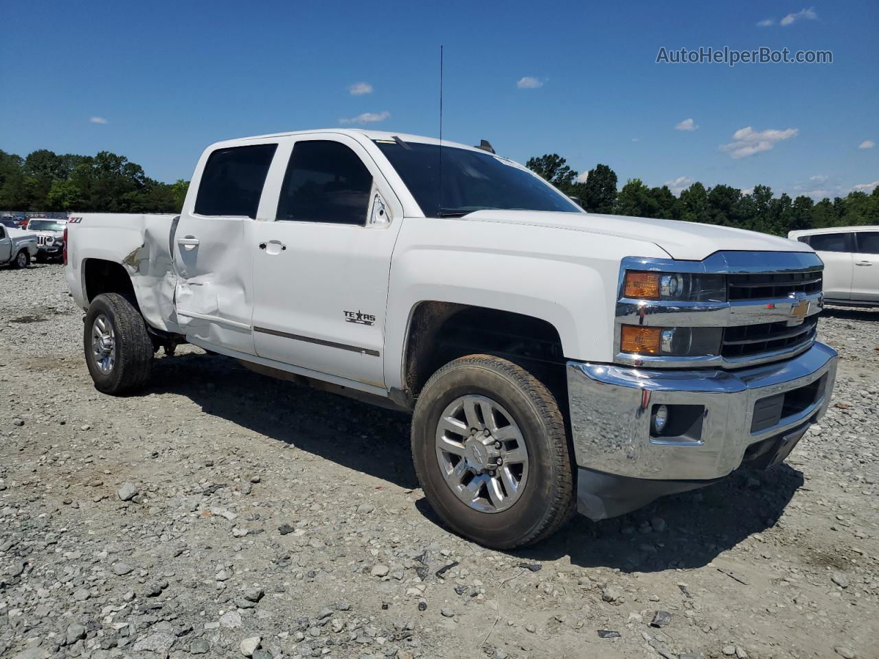 2018 Chevrolet Silverado K2500 Heavy Duty Lt Белый vin: 1GC1KVEG6JF136715