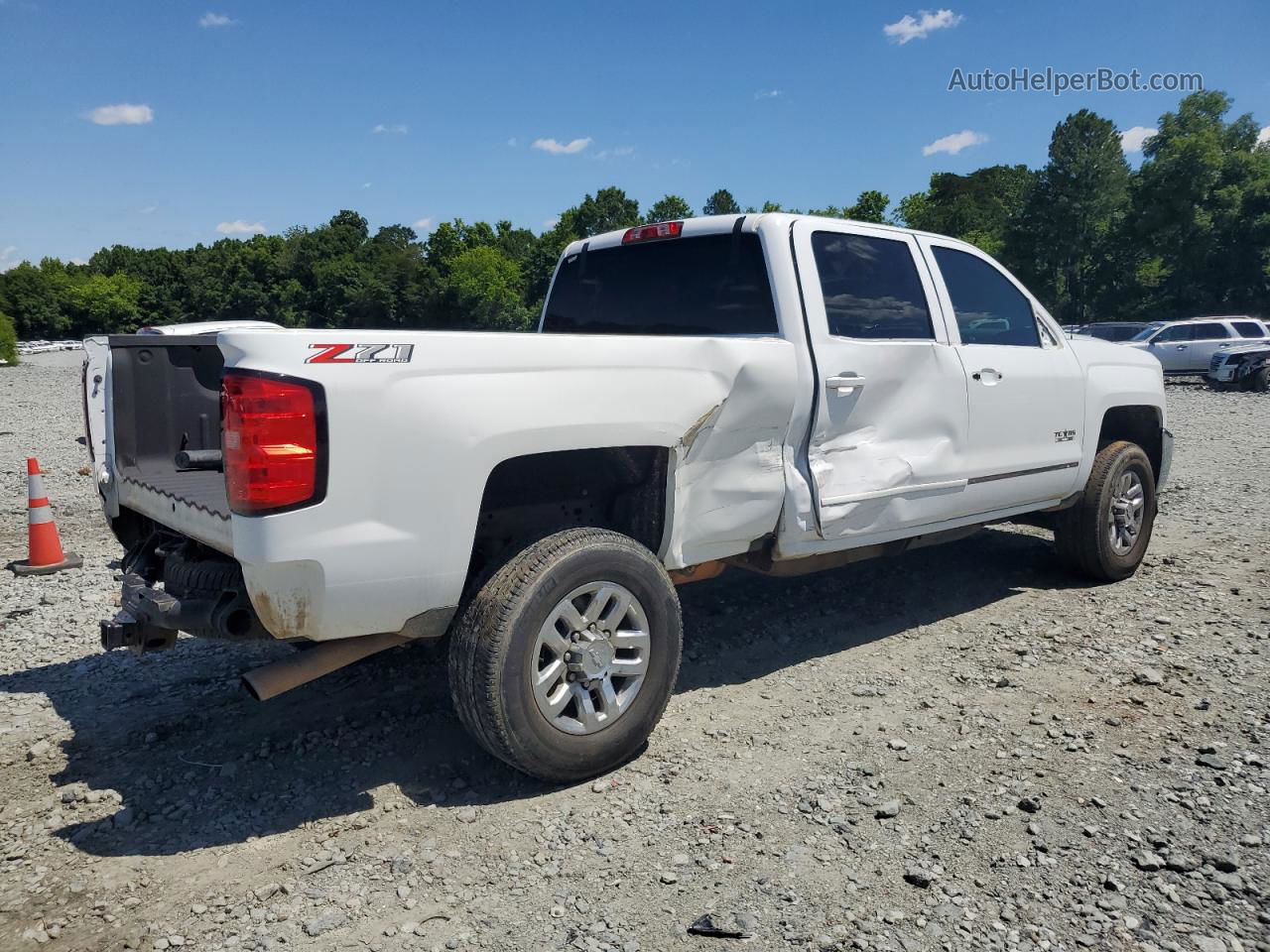 2018 Chevrolet Silverado K2500 Heavy Duty Lt Белый vin: 1GC1KVEG6JF136715