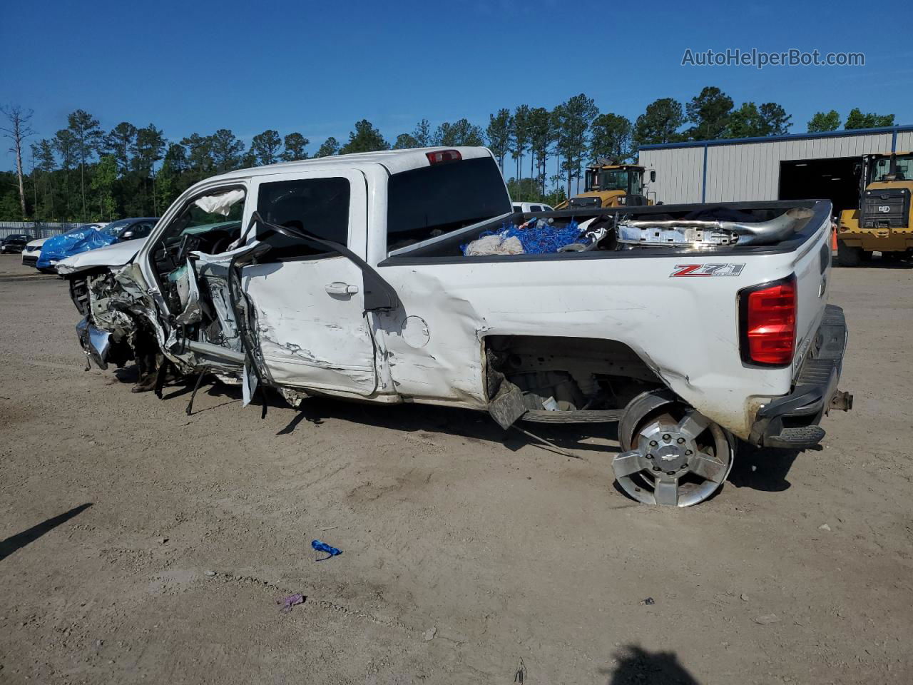 2016 Chevrolet Silverado K2500 Heavy Duty Lt White vin: 1GC1KVEG7GF187021