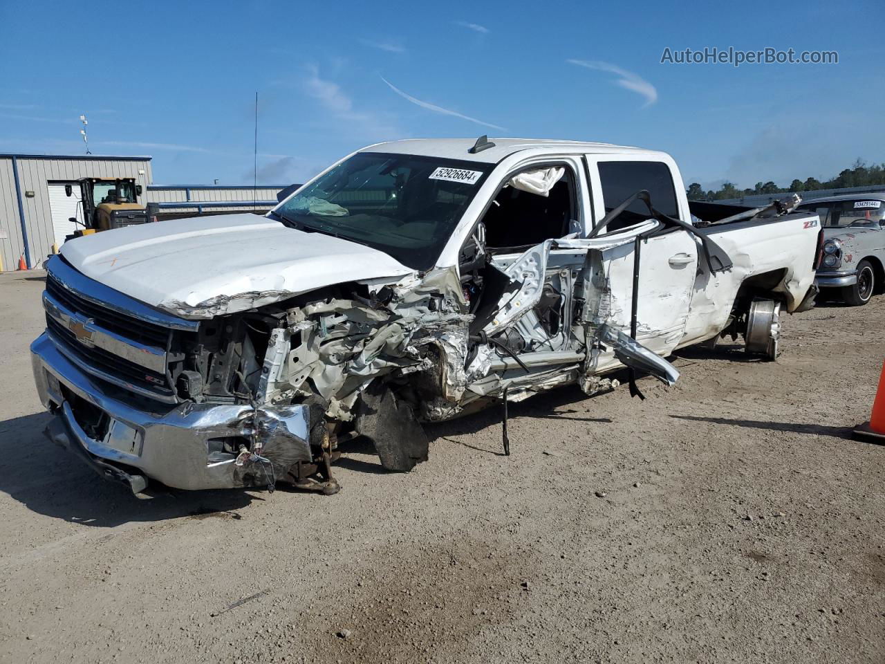 2016 Chevrolet Silverado K2500 Heavy Duty Lt White vin: 1GC1KVEG7GF187021