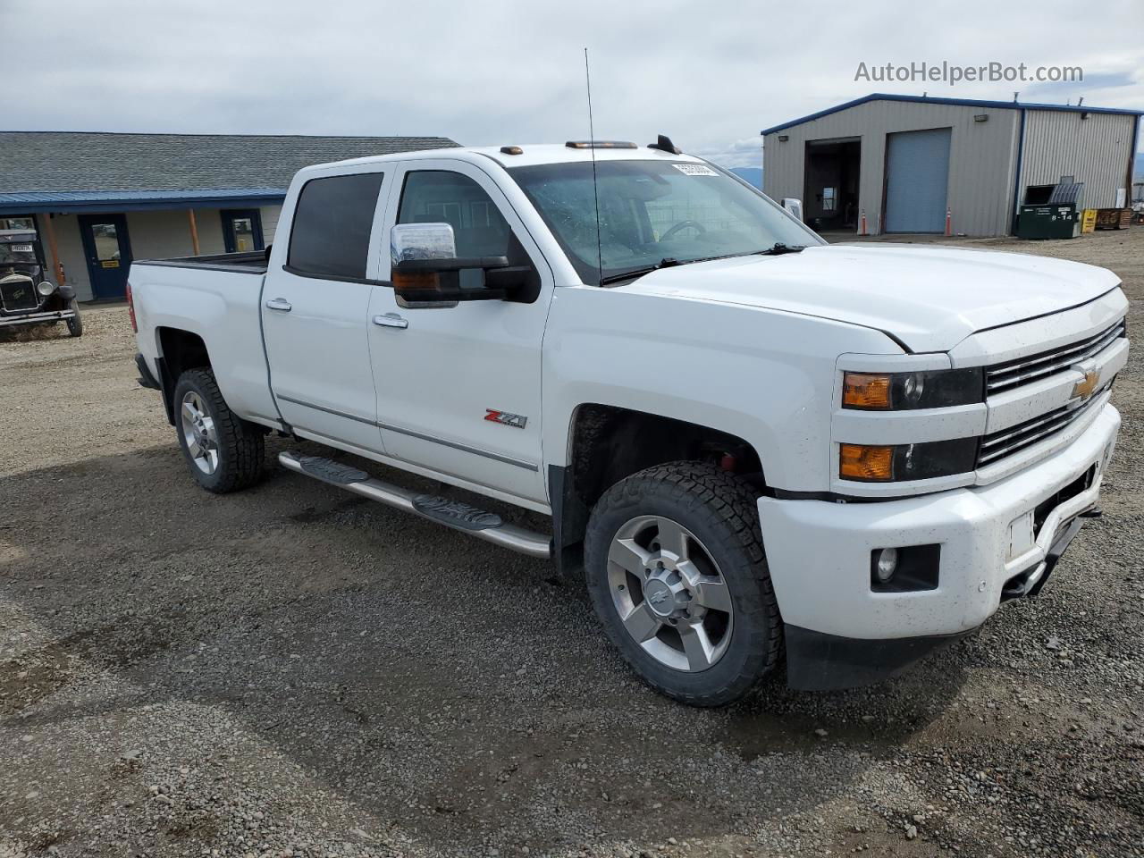 2016 Chevrolet Silverado K2500 Heavy Duty Lt White vin: 1GC1KVEG8GF280856