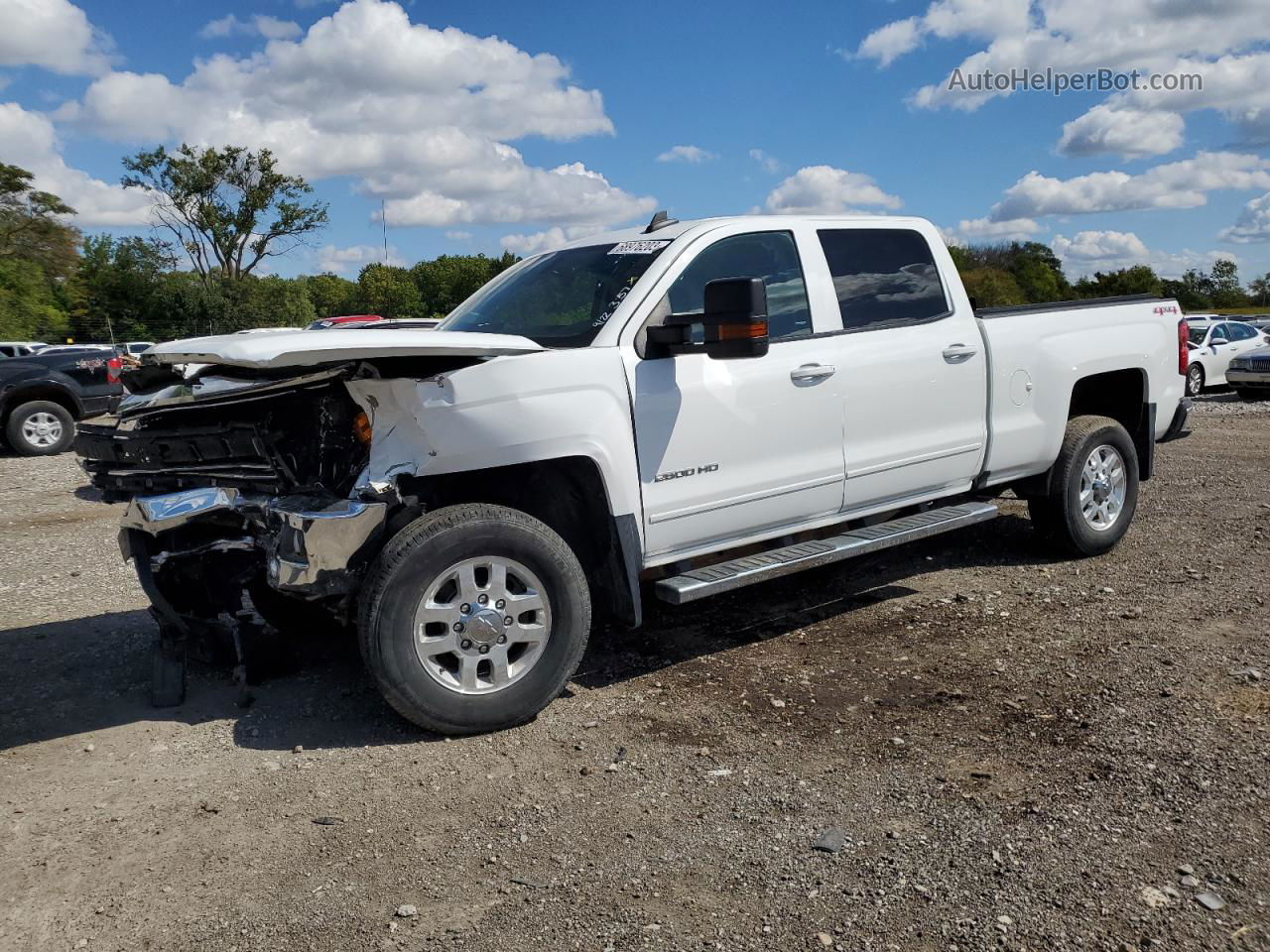 2015 Chevrolet Silverado K2500 Heavy Duty Lt White vin: 1GC1KVEG9FF683114