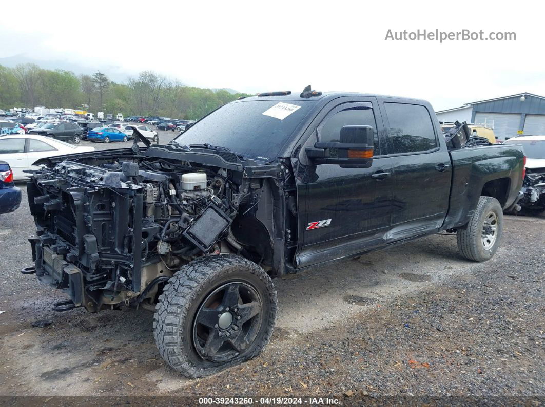 2018 Chevrolet Silverado 2500hd Lt Black vin: 1GC1KVEG9JF145120