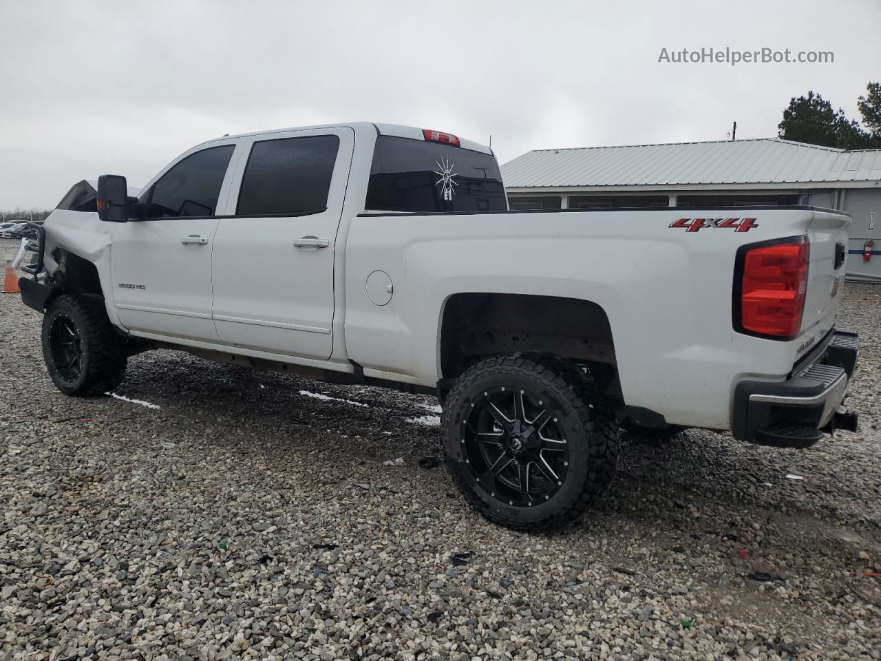 2018 Chevrolet Silverado K2500 Heavy Duty Lt White vin: 1GC1KVEYXJF123944