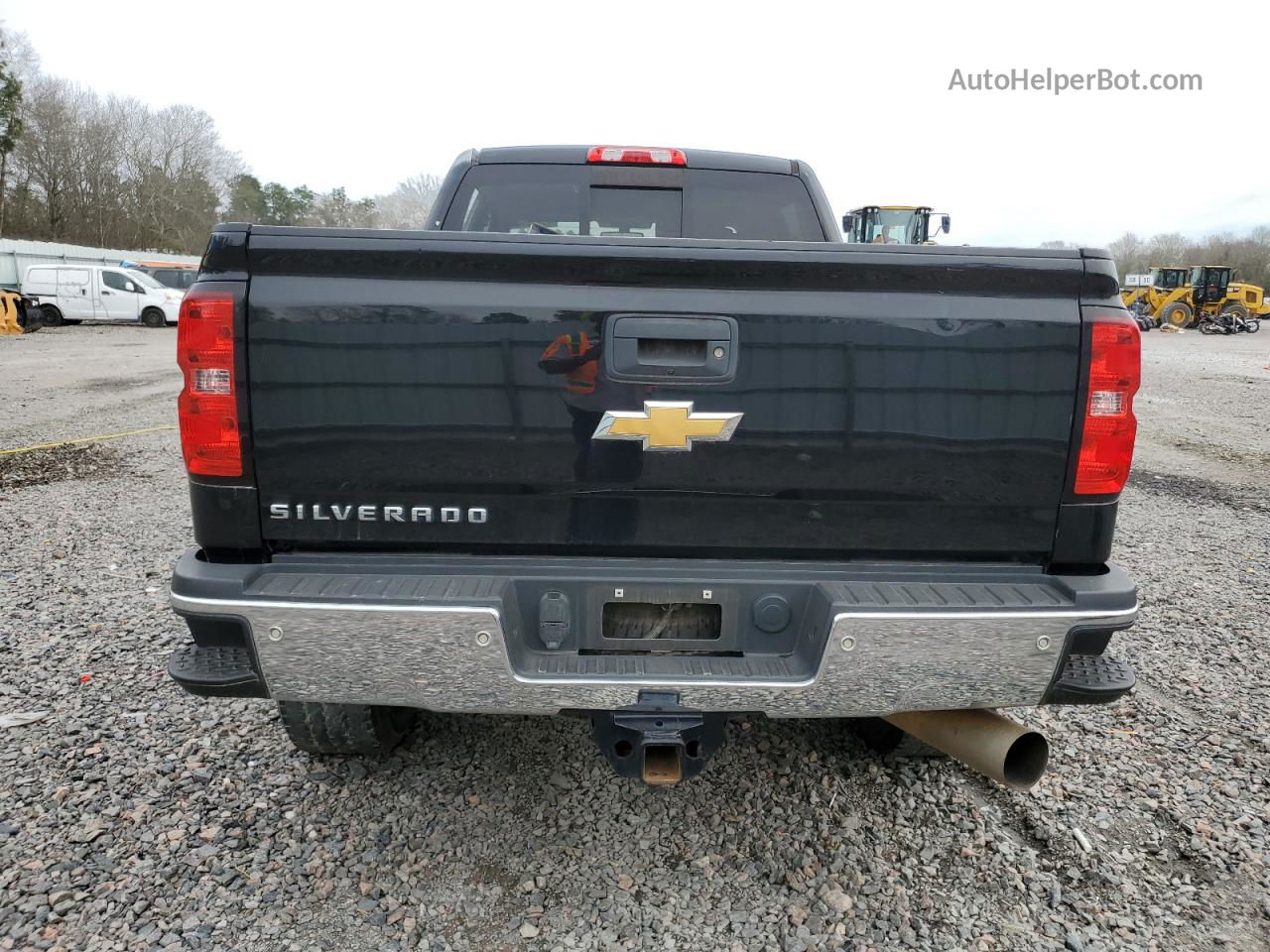 2018 Chevrolet Silverado K2500 Heavy Duty Lt Черный vin: 1GC1KVEYXJF253576