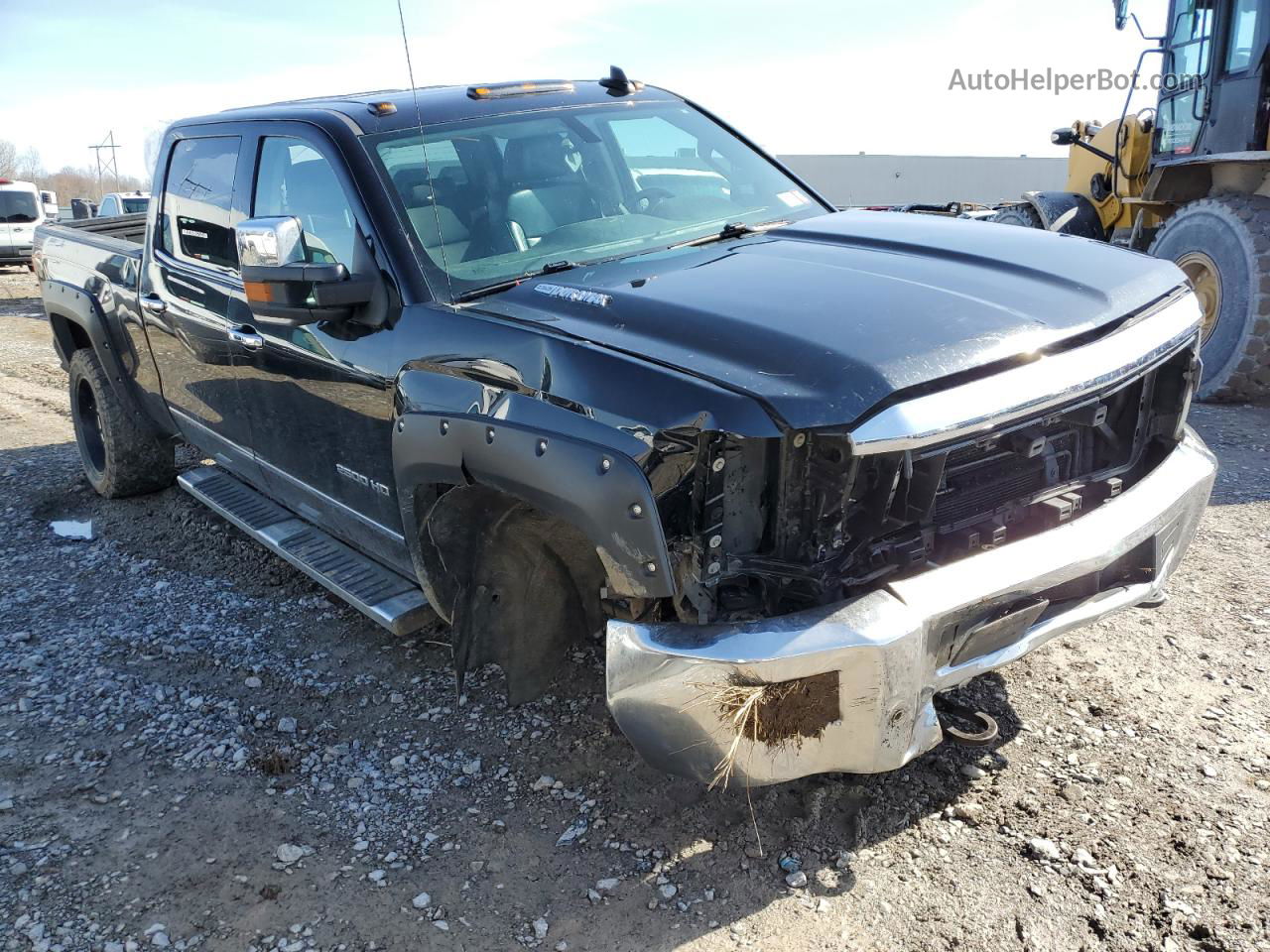 2015 Chevrolet Silverado K2500 Heavy Duty Ltz Black vin: 1GC1KWE80FF669097