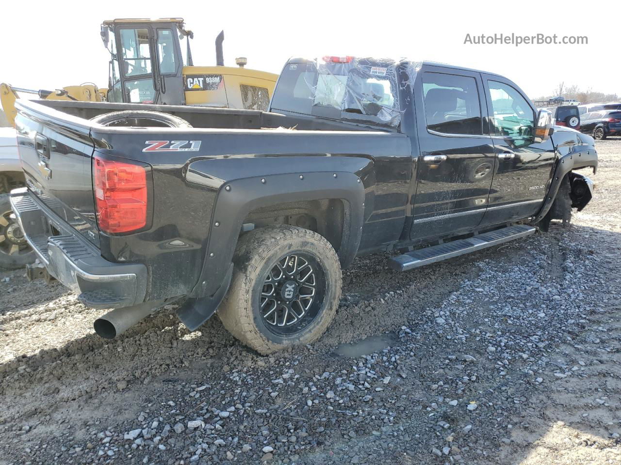 2015 Chevrolet Silverado K2500 Heavy Duty Ltz Black vin: 1GC1KWE80FF669097