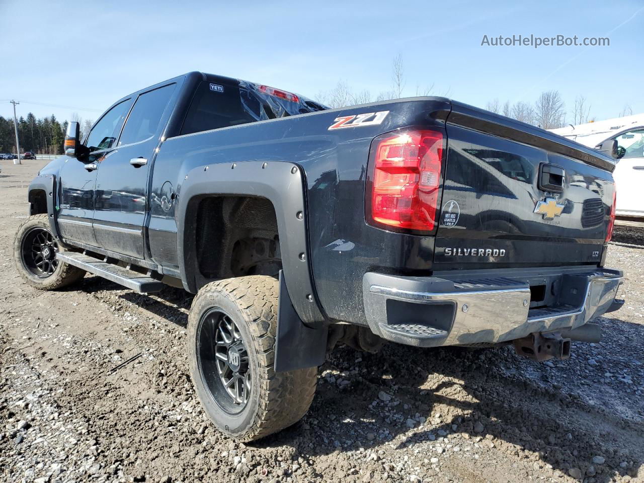 2015 Chevrolet Silverado K2500 Heavy Duty Ltz Black vin: 1GC1KWE80FF669097