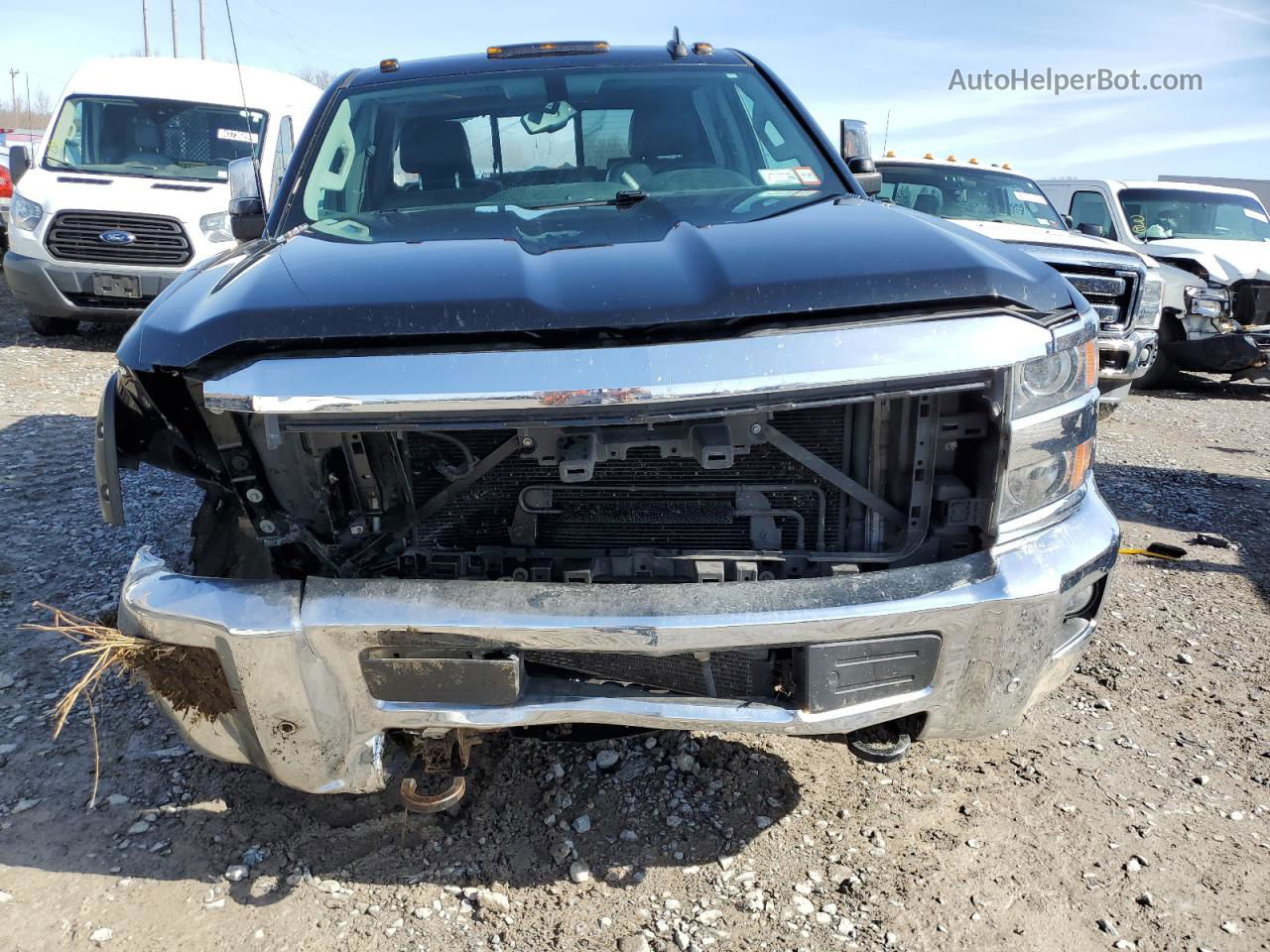 2015 Chevrolet Silverado K2500 Heavy Duty Ltz Black vin: 1GC1KWE80FF669097