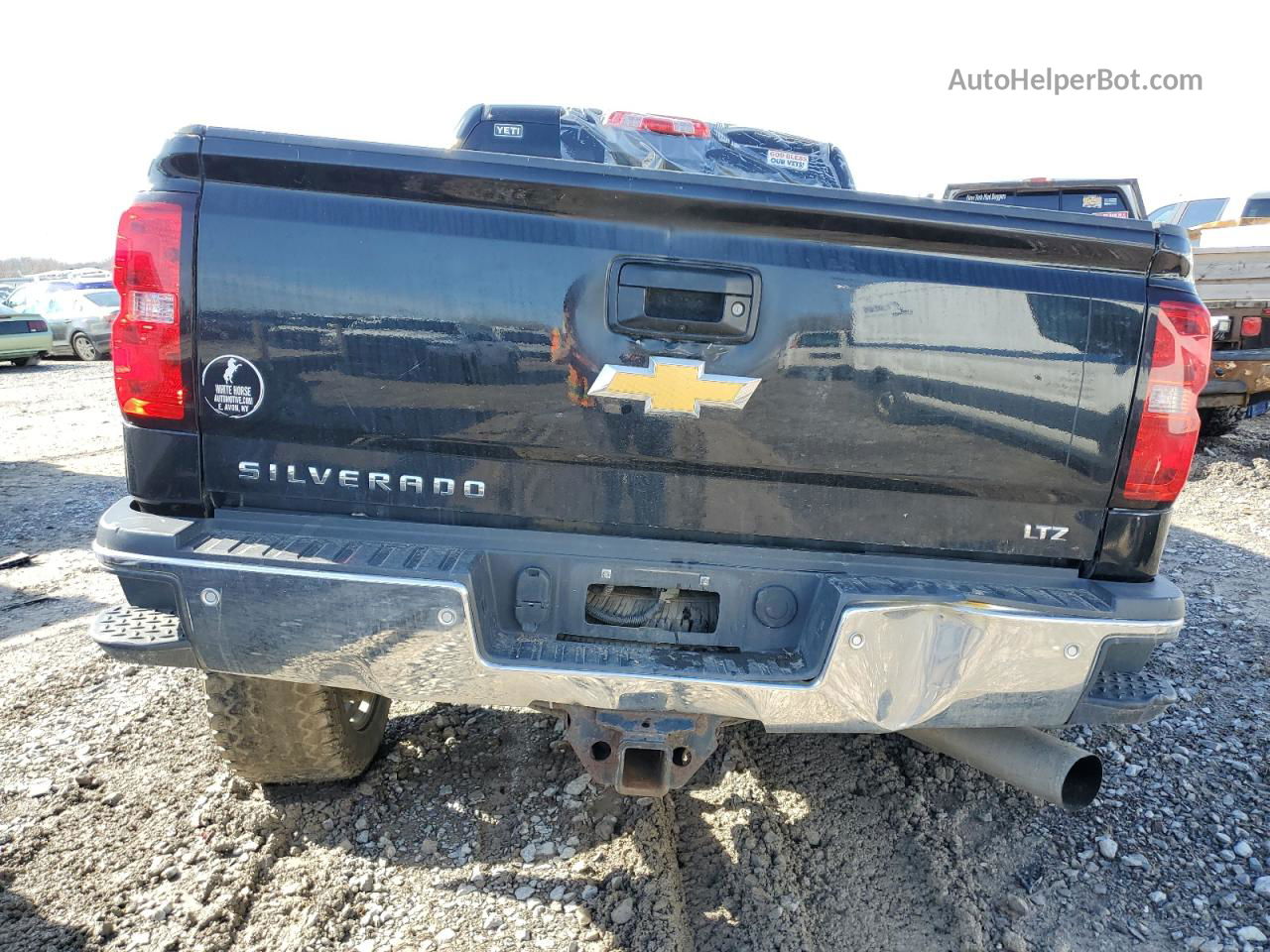 2015 Chevrolet Silverado K2500 Heavy Duty Ltz Black vin: 1GC1KWE80FF669097