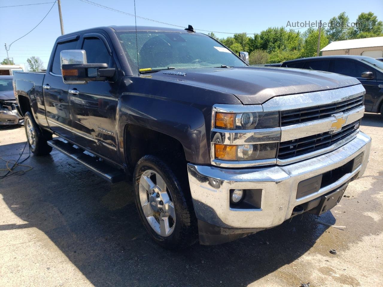 2016 Chevrolet Silverado K2500 Heavy Duty Ltz Charcoal vin: 1GC1KWE80GF246053