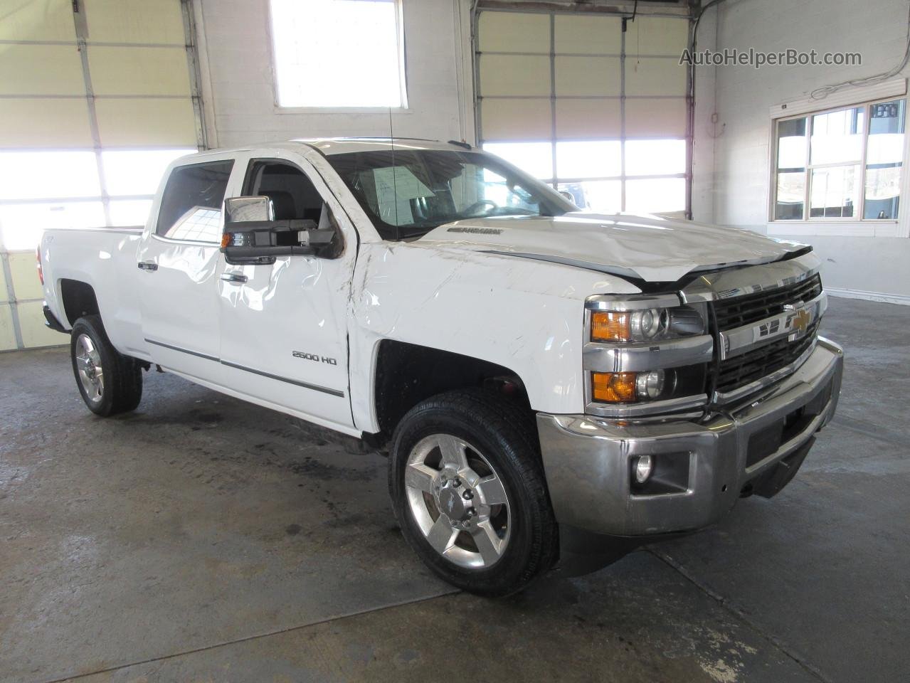 2016 Chevrolet Silverado K2500 Heavy Duty Ltz White vin: 1GC1KWE82GF308083