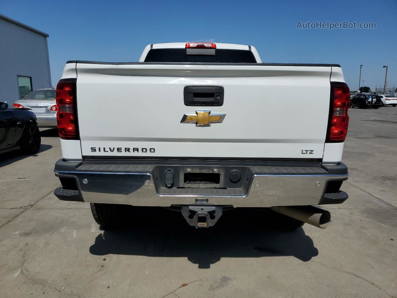 2015 Chevrolet Silverado K2500 Heavy Duty Ltz White vin: 1GC1KWE84FF169783