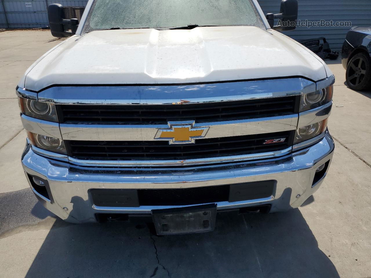 2015 Chevrolet Silverado K2500 Heavy Duty Ltz White vin: 1GC1KWE84FF169783