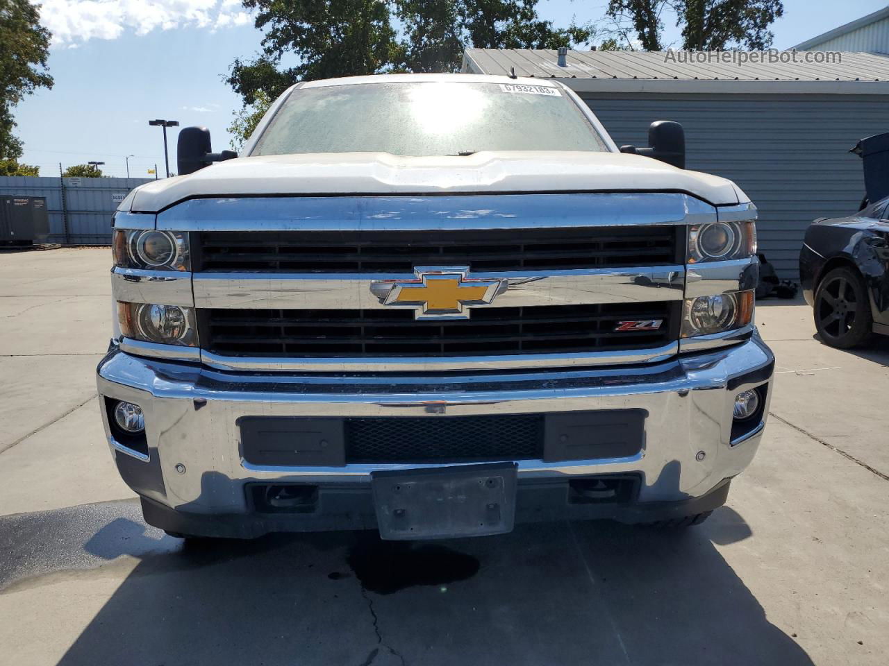 2015 Chevrolet Silverado K2500 Heavy Duty Ltz White vin: 1GC1KWE84FF169783