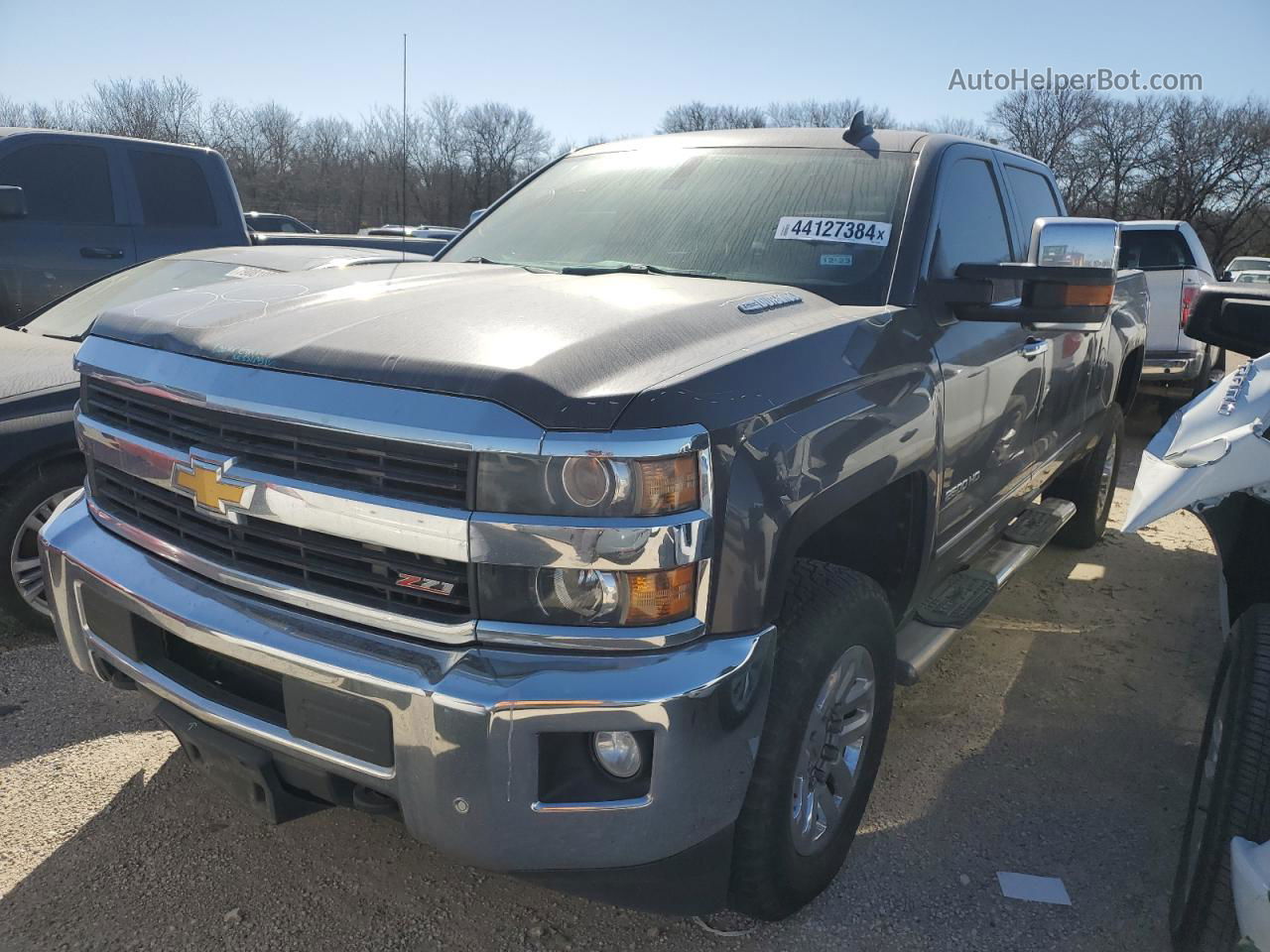 2016 Chevrolet Silverado K2500 Heavy Duty Ltz Gray vin: 1GC1KWE84GF119970