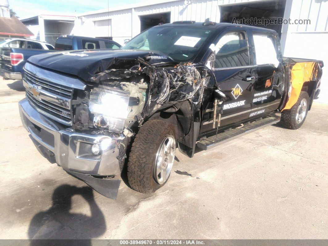 2015 Chevrolet Silverado 2500hd Ltz Black vin: 1GC1KWE86FF551684