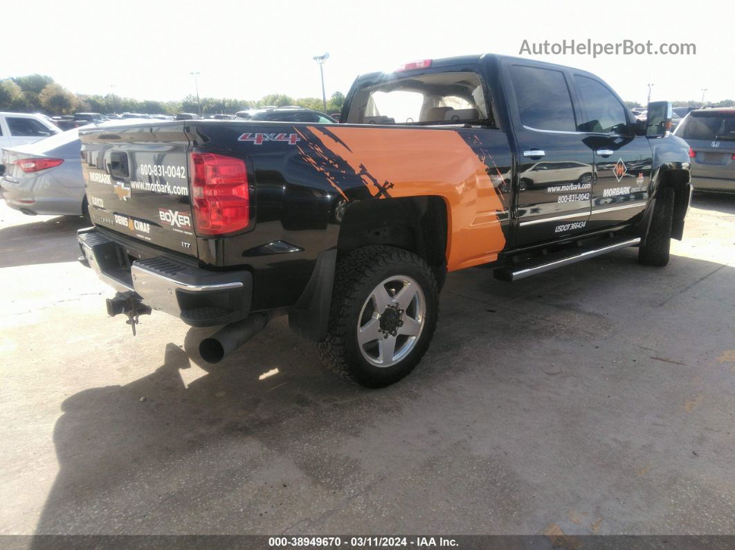 2015 Chevrolet Silverado 2500hd Ltz Black vin: 1GC1KWE86FF551684