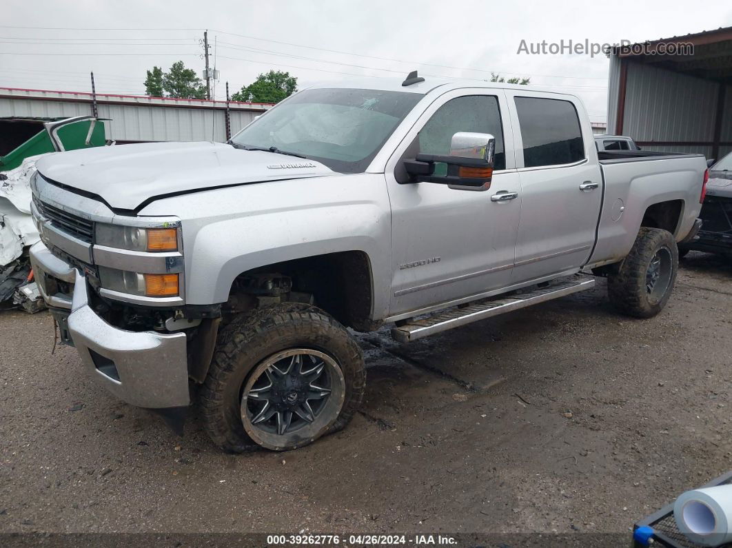 2015 Chevrolet Silverado 2500hd Ltz Silver vin: 1GC1KWE86FF613164