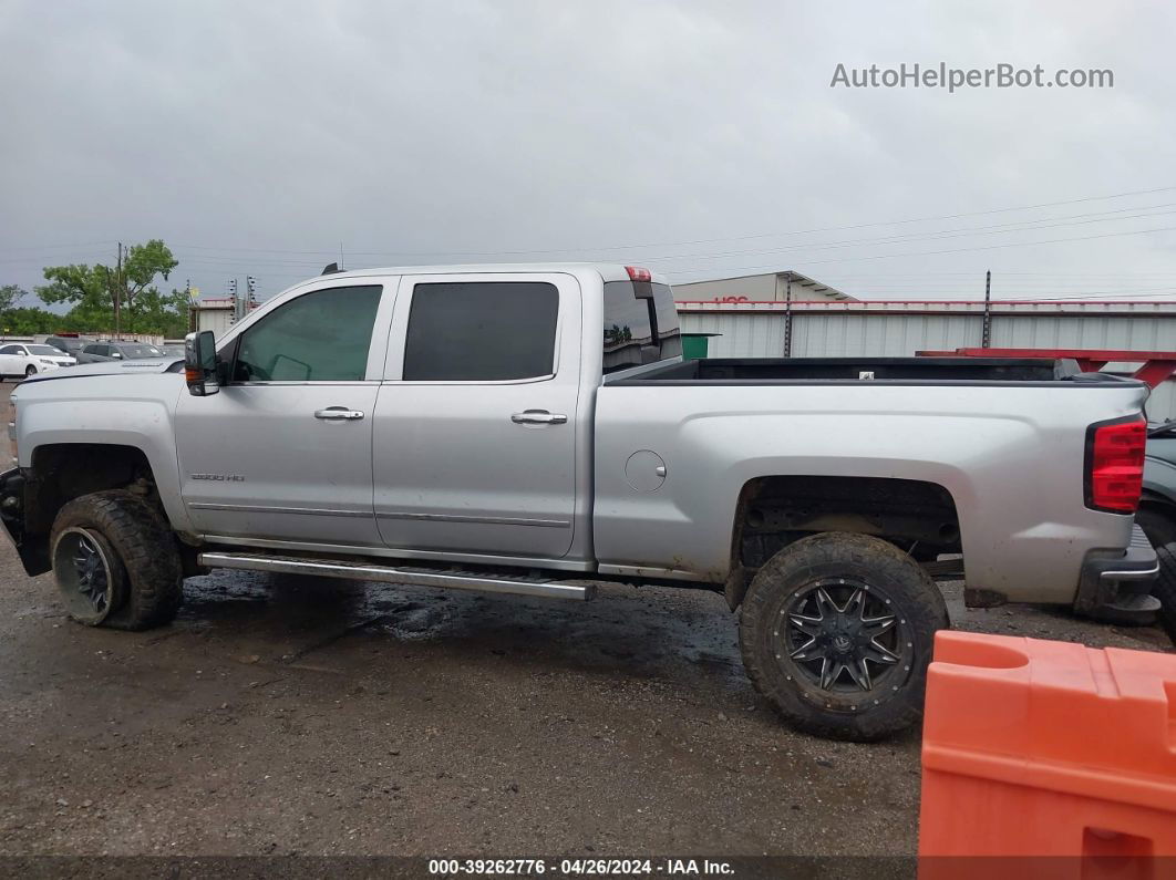 2015 Chevrolet Silverado 2500hd Ltz Silver vin: 1GC1KWE86FF613164