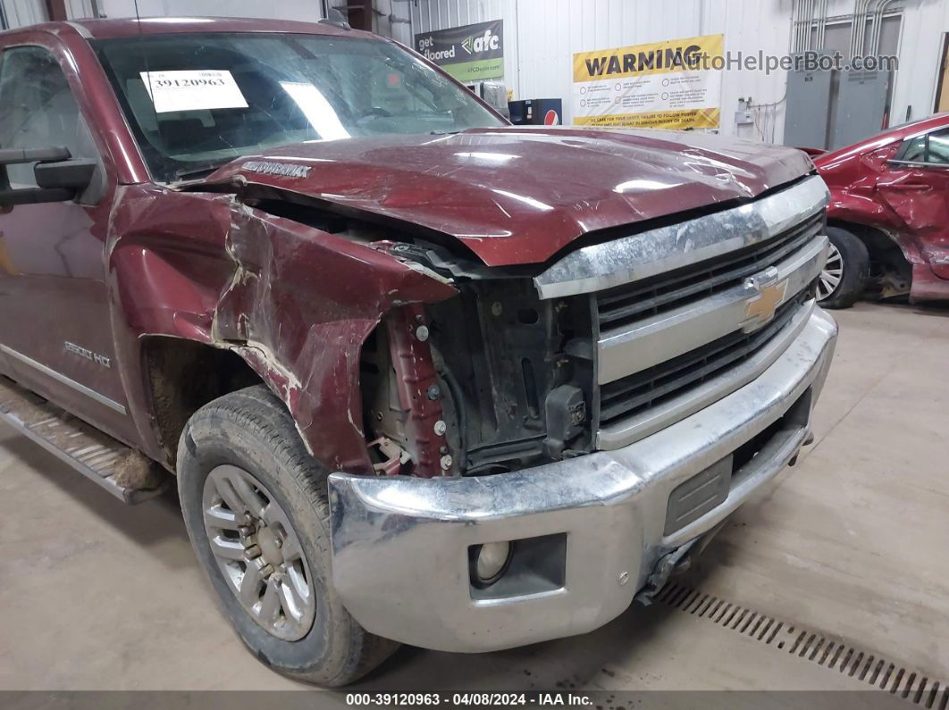 2016 Chevrolet Silverado 2500hd Ltz Maroon vin: 1GC1KWE86GF163923