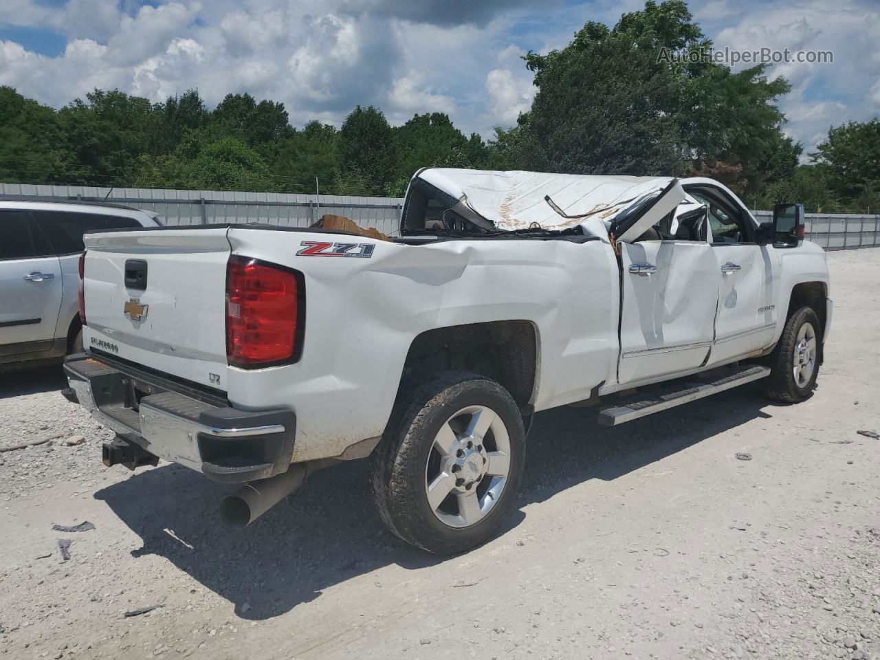 2016 Chevrolet Silverado K2500 Heavy Duty Ltz Белый vin: 1GC1KWE87GF251038