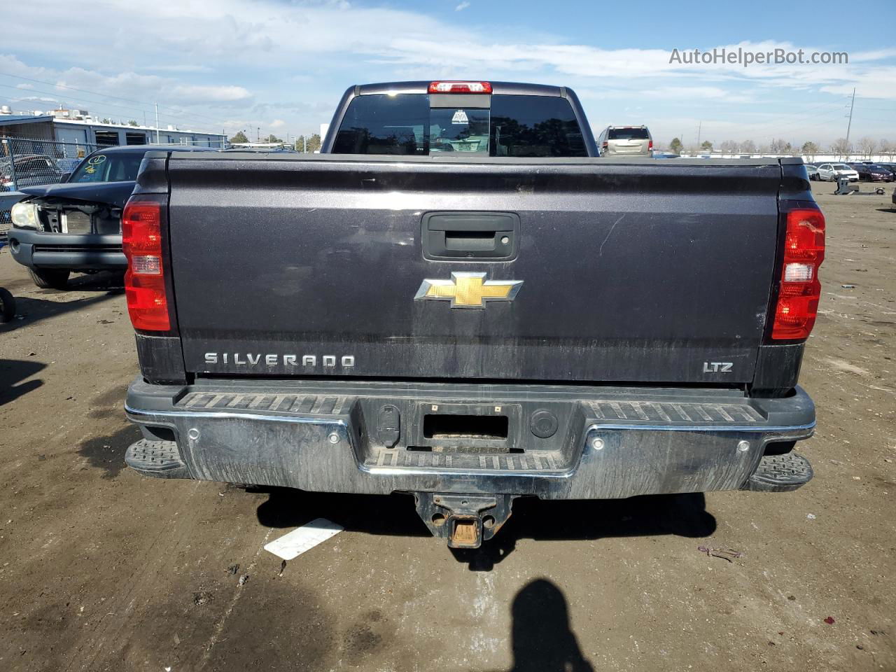 2015 Chevrolet Silverado K2500 Heavy Duty Ltz Gray vin: 1GC1KWE89FF133183