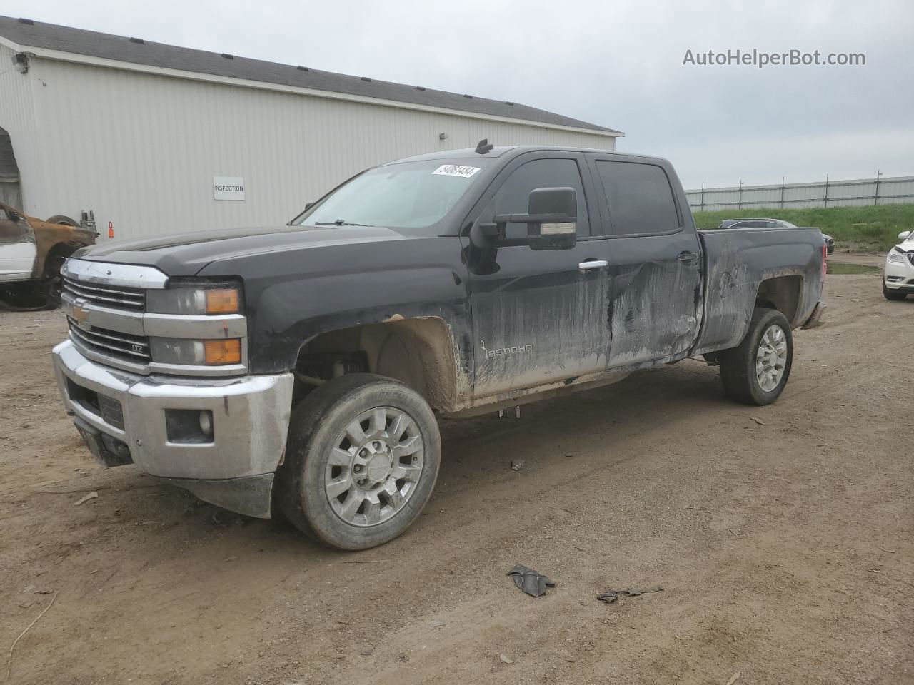 2015 Chevrolet Silverado K2500 Heavy Duty Ltz Black vin: 1GC1KWEG0FF127117