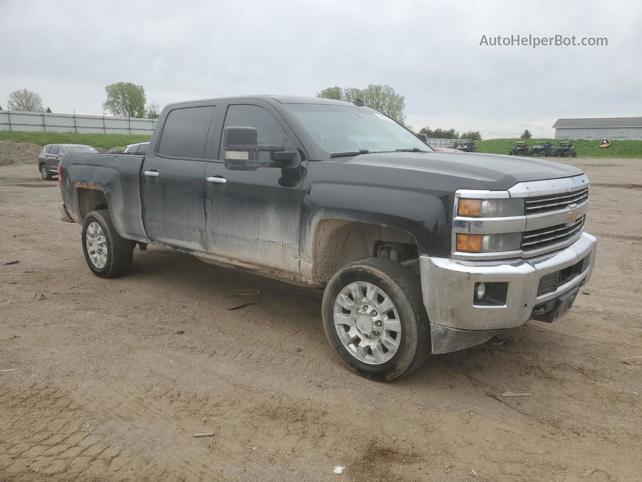 2015 Chevrolet Silverado K2500 Heavy Duty Ltz Black vin: 1GC1KWEG0FF127117