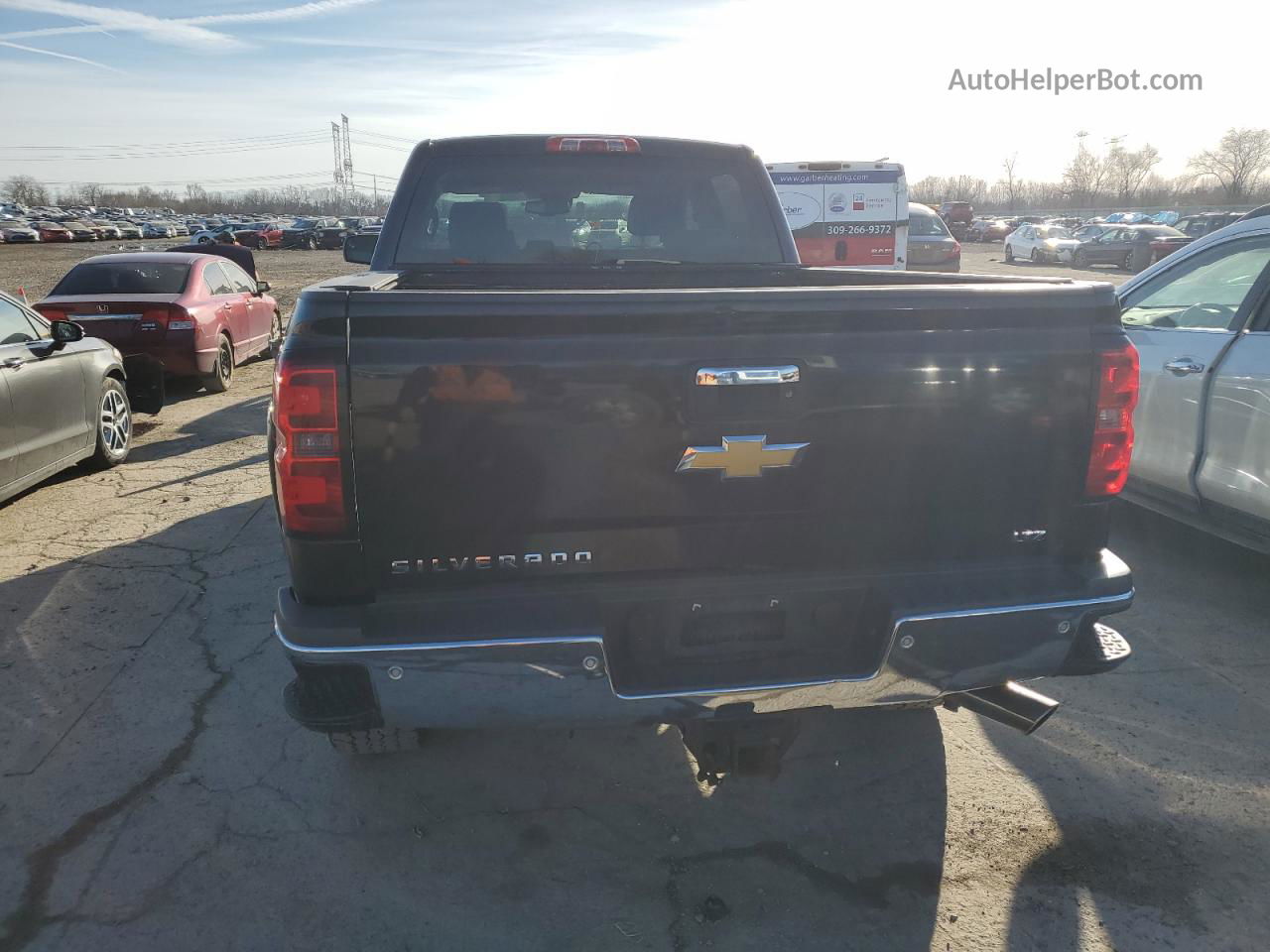 2015 Chevrolet Silverado K2500 Heavy Duty Ltz Black vin: 1GC1KWEG5FF168195