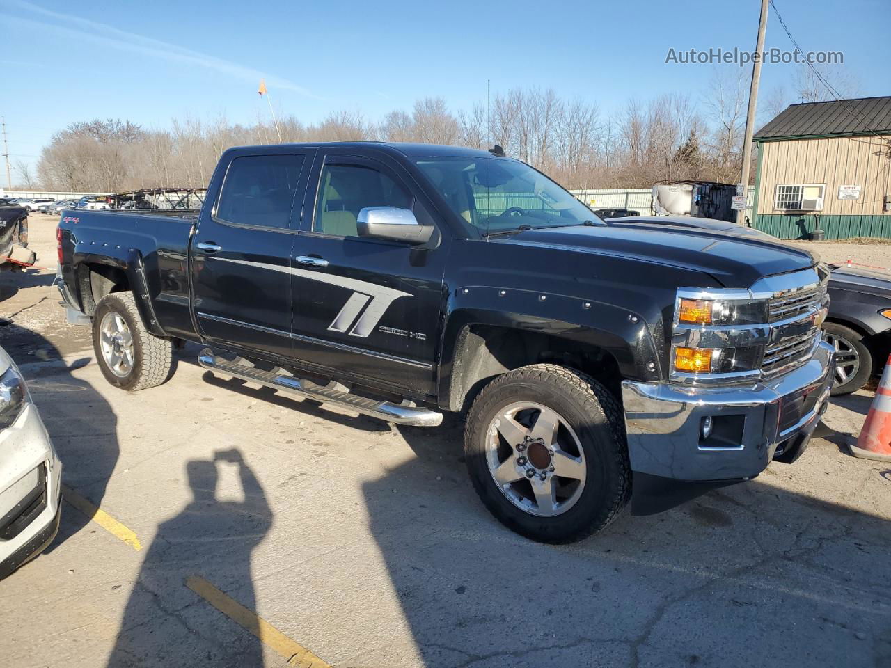 2015 Chevrolet Silverado K2500 Heavy Duty Ltz Black vin: 1GC1KWEG5FF168195