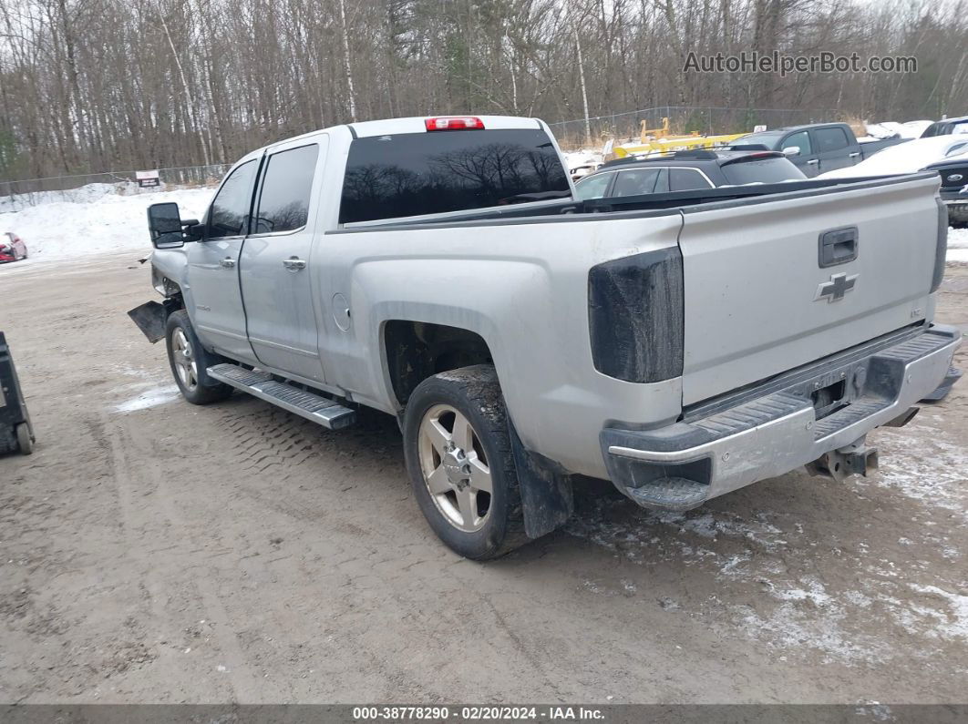 2016 Chevrolet Silverado 2500hd Ltz Silver vin: 1GC1KWEGXGF200933