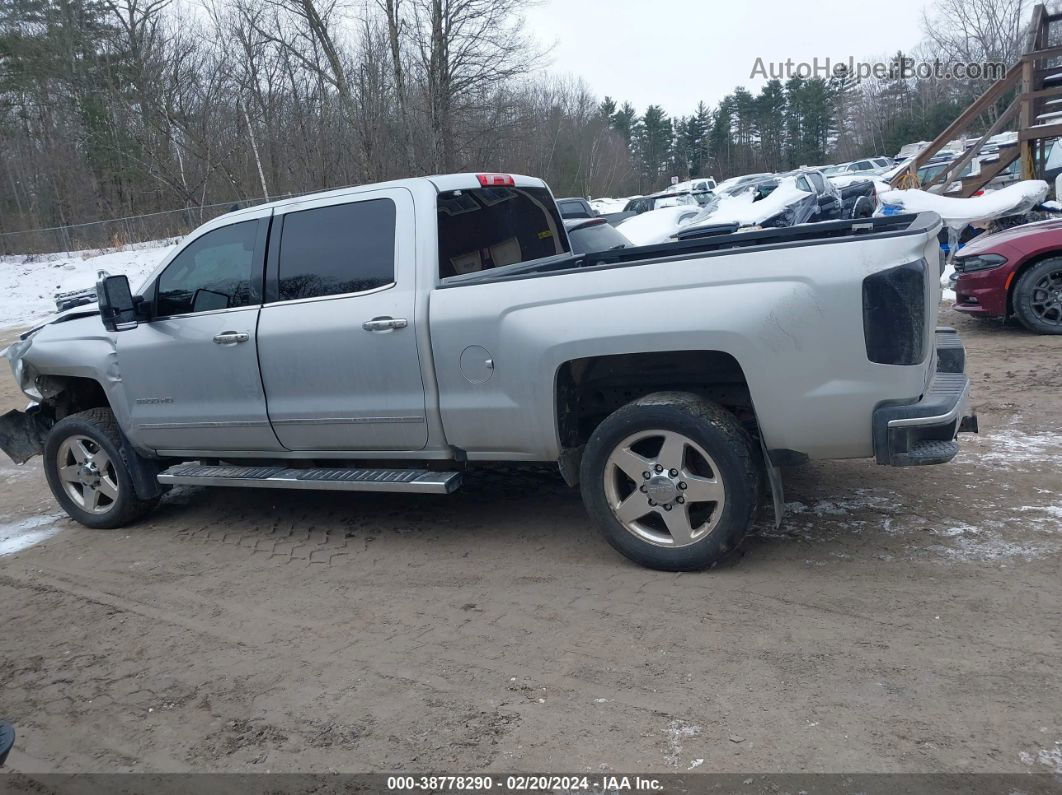 2016 Chevrolet Silverado 2500hd Ltz Silver vin: 1GC1KWEGXGF200933