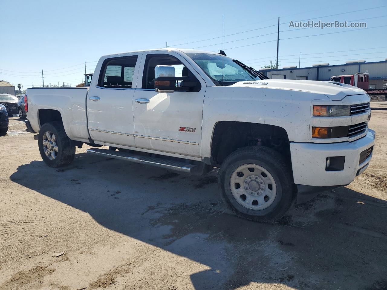 2018 Chevrolet Silverado K2500 Heavy Duty Ltz Белый vin: 1GC1KWEY0JF156019