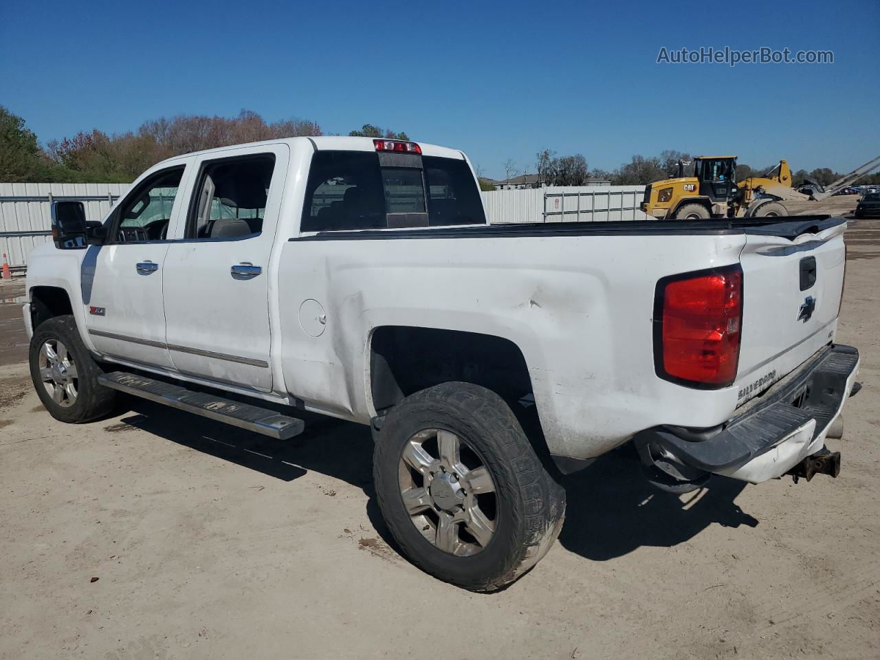 2018 Chevrolet Silverado K2500 Heavy Duty Ltz White vin: 1GC1KWEY0JF156019