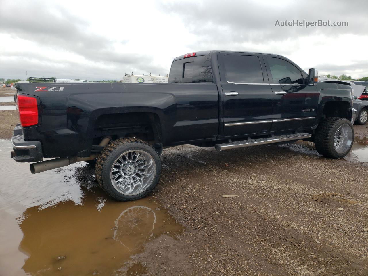 2018 Chevrolet Silverado K2500 Heavy Duty Ltz Black vin: 1GC1KWEY9JF188970